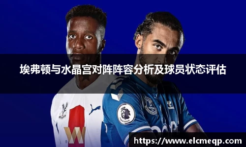 埃弗顿与水晶宫对阵阵容分析及球员状态评估